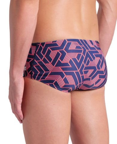 MENS ARENA ESCAPE SWIM LOW WAIST SHORT/TEAM REDWHITEBLUE