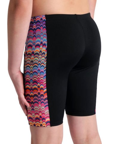 BOYS ARENA ONDULATION SWIM JAMMER/BLACK-MULTI VIOLET ERKEK ÇOCUK MAYOSU