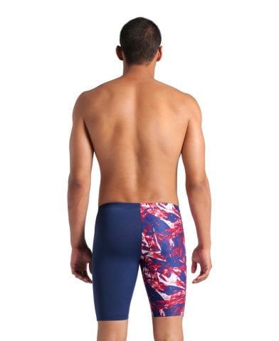 MENS ARENA TEAM CRACKLE SWIM JAMMER/NAVY-TEAM REDWHITEBLUE ERKEK MAYOSU