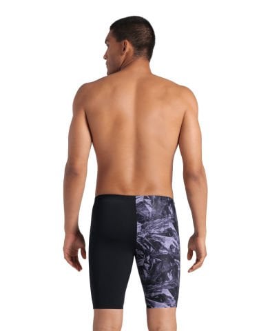 MENS ARENA TEAM CRACKLE SWIM JAMMER/BLACK-TEAM BLACK ERKEK MAYOSU