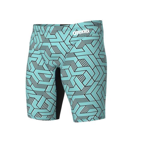 MENS ARENA ESCAPE SWIM JAMMER/BLACK-WATER BLUE MULTI ERKEK MAYOSU