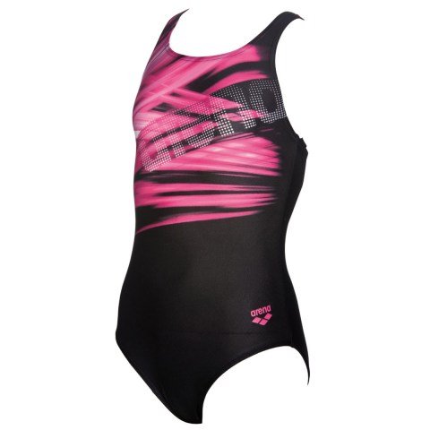 G PHENIX JR ONE PIECE- BLACK KIZ ÇOCUK YÜZÜCÜ MAYOSU /FRESIA ROSE