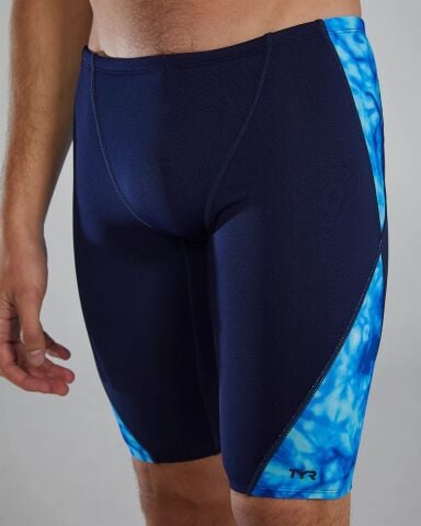 TYR Men's Jammer Swimsuit - Azultec/NAVY OCEAN BLUE erkek mayosu