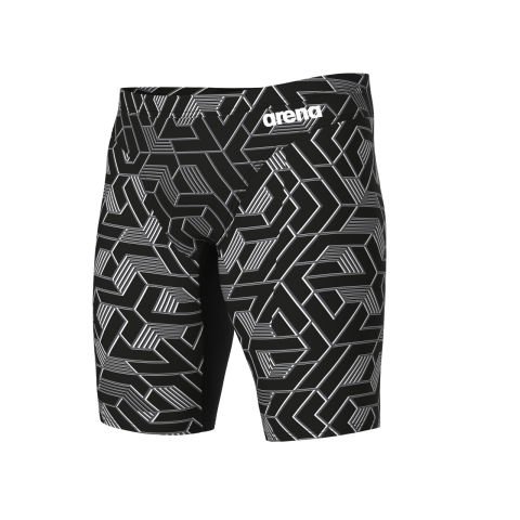 MENS ARENA ESCAPE SWIM JAMMER/BLACK-TEAM BLACK ERKEK MAYOSU