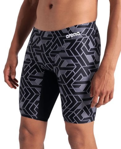 MENS ARENA ESCAPE SWIM JAMMER/BLACK-TEAM BLACK ERKEK MAYOSU