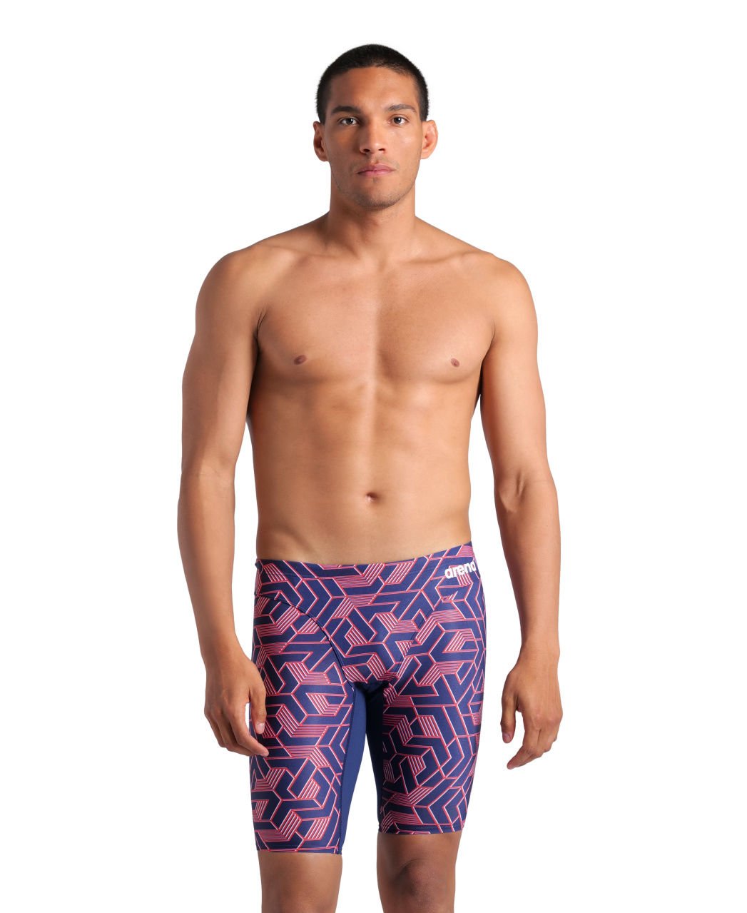 MENS ARENA ESCAPE SWIM JAMMER/NAVY-TEAM REDWHITEBLUE ERKEK MAYOSU