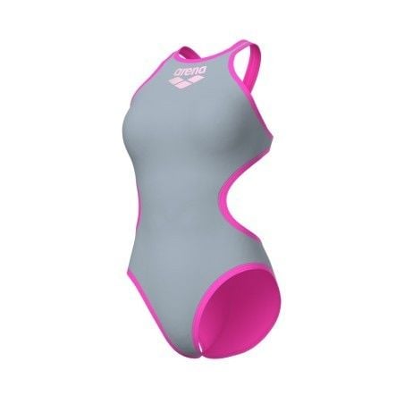 W ARENA ONE BIGLOGO ONE PIECE/SEA FOAM-FLUO PINK KADIN MAYOSU