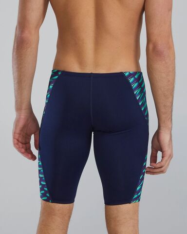 TYR Men's Jammer - Dragonflyte/NAVY GREEN NAVY erkek mayosu