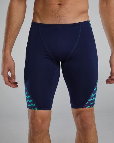 TYR Men's Jammer - Dragonflyte/NAVY GREEN NAVY erkek mayosu