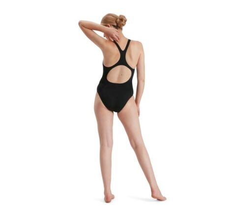Speedo Eco End+ Ess Mdlt Af Blk Kadın Mayo siyah