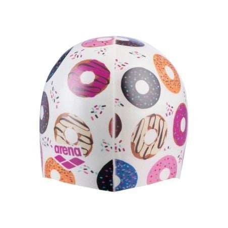 HD CAP / DONUTS FUNNY PRINTS SİLİKON YÜZÜCÜ BONESİ