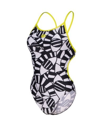 WOMENS ARENA OPEN YOUR EYES SWIMSUIT LACE BACK KADIN MAYOSU