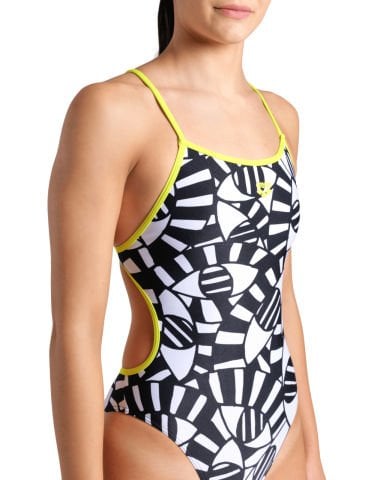 WOMENS ARENA OPEN YOUR EYES SWIMSUIT LACE BACK KADIN MAYOSU