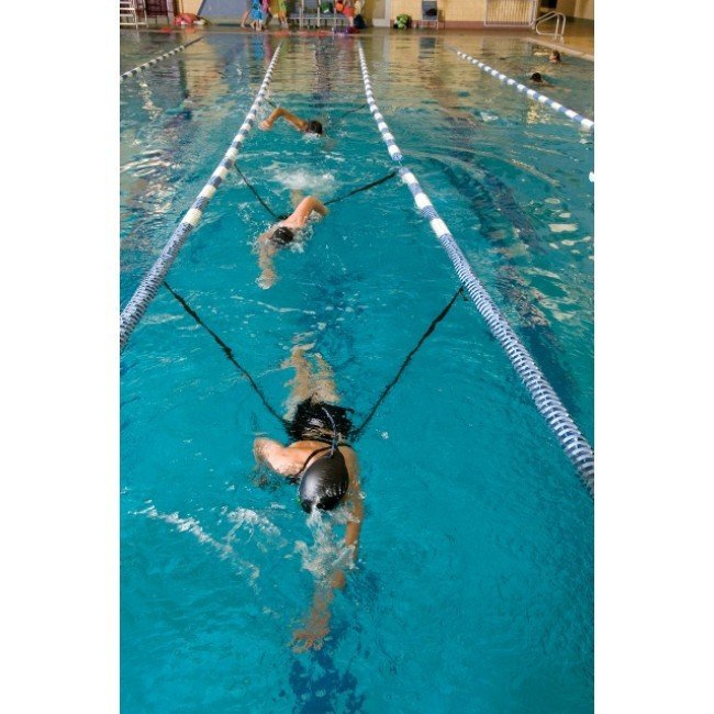 STRECHCORDZ STATIONARY SWIM TRAINER Yüzme Lastiği Kulvara Sabit S121GR (3.6-10.8 KG)