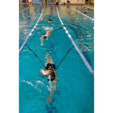 STRECHCORDZ STATIONARY SWIM TRAINER Yüzme Lastiği Kulvara Sabit S121GR (3.6-10.8 KG)