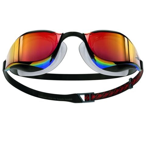 Speedo Fastskin Hyper Elite Mirror Aynalı Yüzücü Gözlüğü Siyah Altın