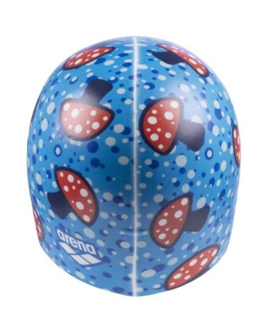HD CAP / MUSHROOMS FUNNY PRINTS SİLİKON YÜZÜCÜ BONESİ