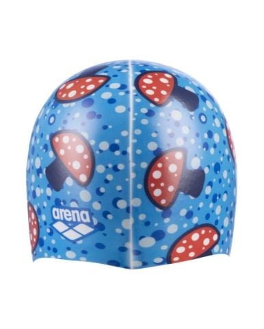 HD CAP / MUSHROOMS FUNNY PRINTS SİLİKON YÜZÜCÜ BONESİ