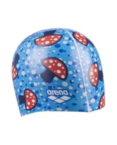 HD CAP / MUSHROOMS FUNNY PRINTS SİLİKON YÜZÜCÜ BONESİ