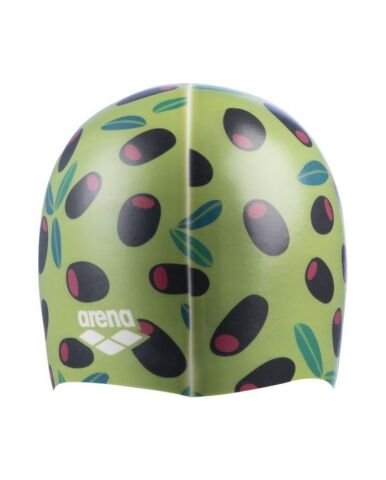 HD CAP / OLIVES FUNNY PRINTS SİLİKON YÜZÜCÜ BONESİ