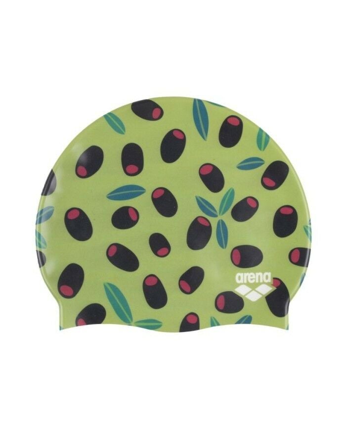 HD CAP / OLIVES FUNNY PRINTS SİLİKON YÜZÜCÜ BONESİ