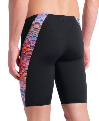 MENS ARENA ONDULATION SWIM JAMMER/BLACK-MULTI VIOLET ERKEK MAYOSU