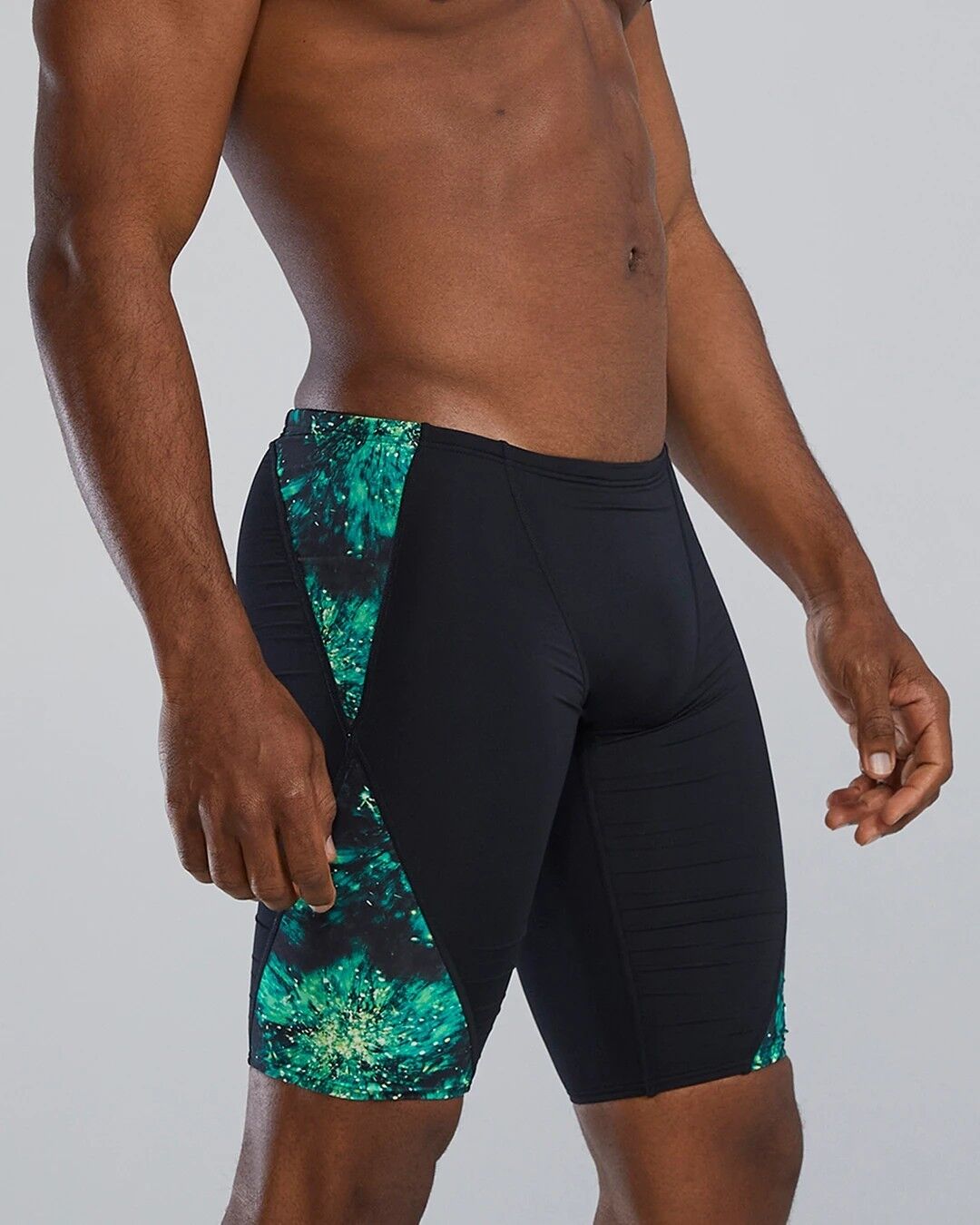 TYR Men's Blade Splice Jammer - Radiant Flare GREEN erkek mayosu