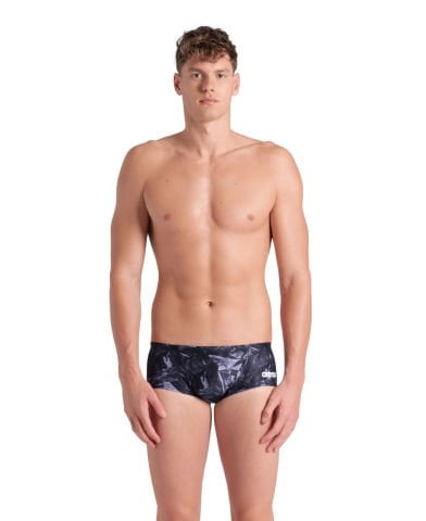 MENS ARENA TEAM CRACKLE SWIM LOW WAIST SHORT/TEAM BLACK ERKEK MAYOSU