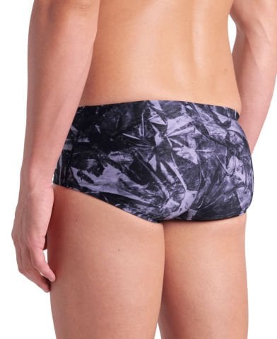 MENS ARENA TEAM CRACKLE SWIM LOW WAIST SHORT/TEAM BLACK ERKEK MAYOSU