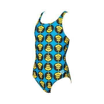 G BLOMMA JR ONE PIECE KIZ ÇOCUK YÜZÜCÜ MAYOSU / TURQUOISE _ YELLOW STAR