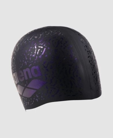 ARENA SHINE CAP / BLACK-PLUM SİLİKON YÜZME BONESİ