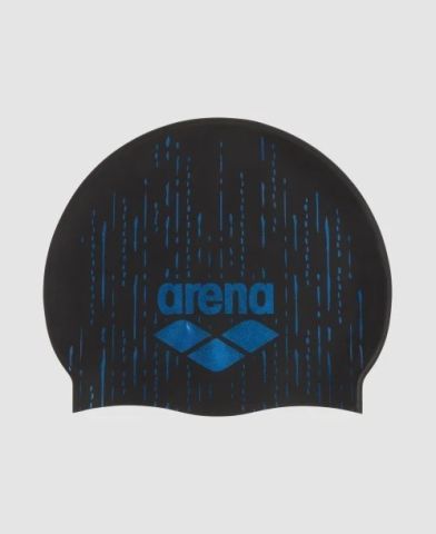 ARENA SHINE CAP / BLACK-BLUE SİLİKON YÜZME BONESİ