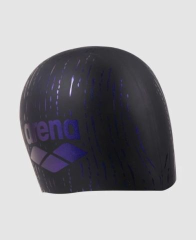 ARENA SHINE CAP / BLACK-BLUE SİLİKON YÜZME BONESİ