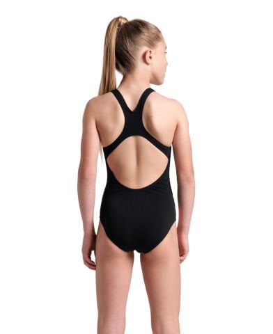 GIRLS ARENA PALLETTE SWIMSUIT SWIM PRO BACK/MULTI SHOCKING PINK-BLACK KIZ ÇOCUK MAYOSU