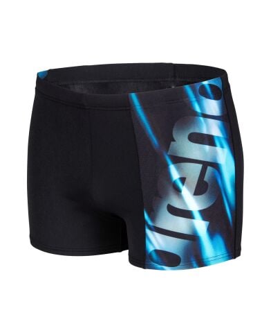 M ARENA PLACEMENT SWIM SHORT BLACK erkek mayosu
