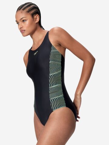 Speedo Placement Medalist Kadın Tek Parça Mayo