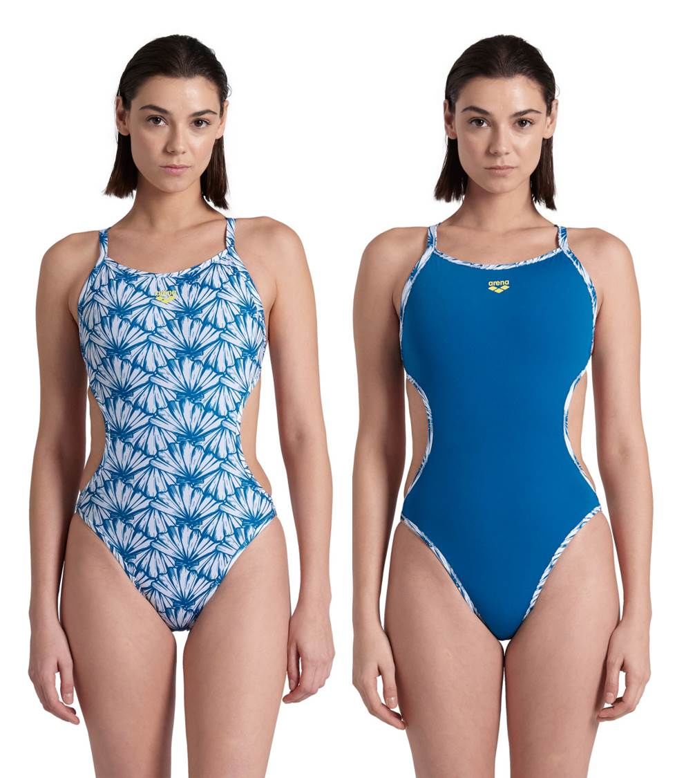 洋楽 female nose breaker W RULE BREAKER HOOKED REVERSIBLE ONE PIECE İKİ TARAFLI KADIN