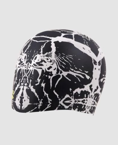 PRINT 2 BONE / BLACK-WHITE SİLİKON YÜZME BONESİ