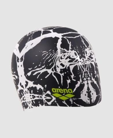 PRINT 2 BONE / BLACK-WHITE SİLİKON YÜZME BONESİ