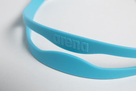 The One Mask Jr clear-white-lightblue çocuk yüzme gözlüğü