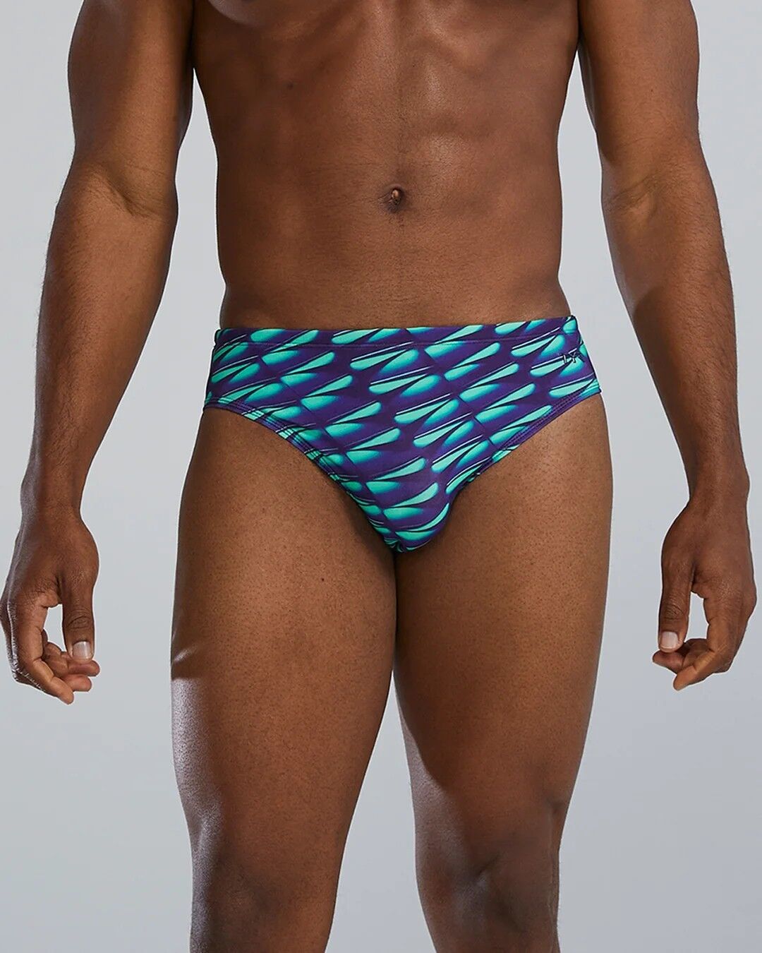 TYR Men's Brief - Dragonflyte/GREEN NAVY erkek mayosu