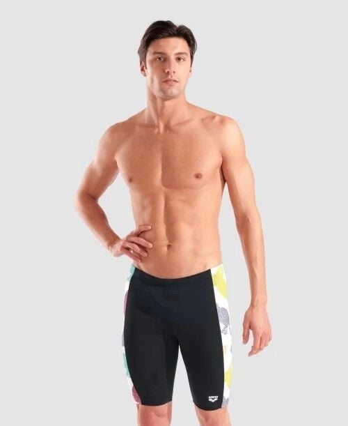 MEN'S ARENA IN THE WILD SWIM JAMMER/BLACK-WHITE-MU
