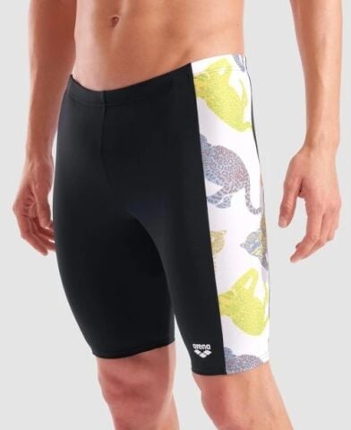 MEN'S ARENA IN THE WILD SWIM JAMMER/BLACK-WHITE-MU