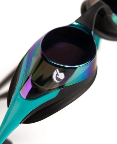 COBRA ORIGINAL SWIPE MIRROR/EMERALD-PEACOCK