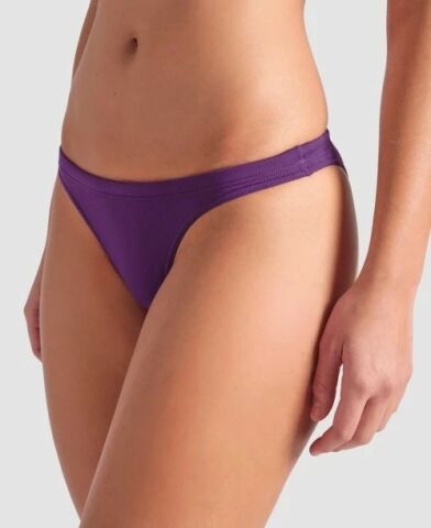 WOMENS TEAM SWIM BOTTOM SOLID/PLUM-BRIGHT CORAL BİKİNİ ALTI