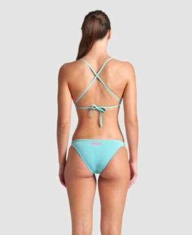 WOMENS TEAM SWIM BOTTOM SOLID/WATER-SHOCKING PINK BİKİNİ ALTI
