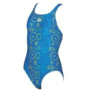 G GADGET JR ONE PIECE KIZ ÇOCUK YÜZÜCÜ MAYOSU / PIX BLUE, ROYAL