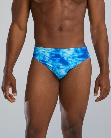 TYR Men's Brief Swimsuit - Azultec/OCEAN BLUE ERKEK SLİP MAYO
