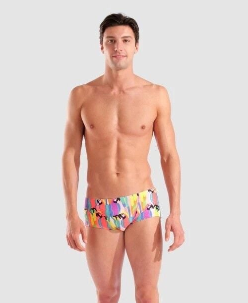 MEN'S ARENA TROPICAL DELIGHT SWIM LOW WAIST