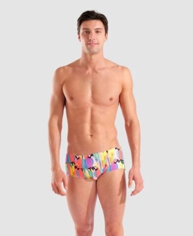 MEN'S ARENA TROPICAL DELIGHT SWIM LOW WAIST